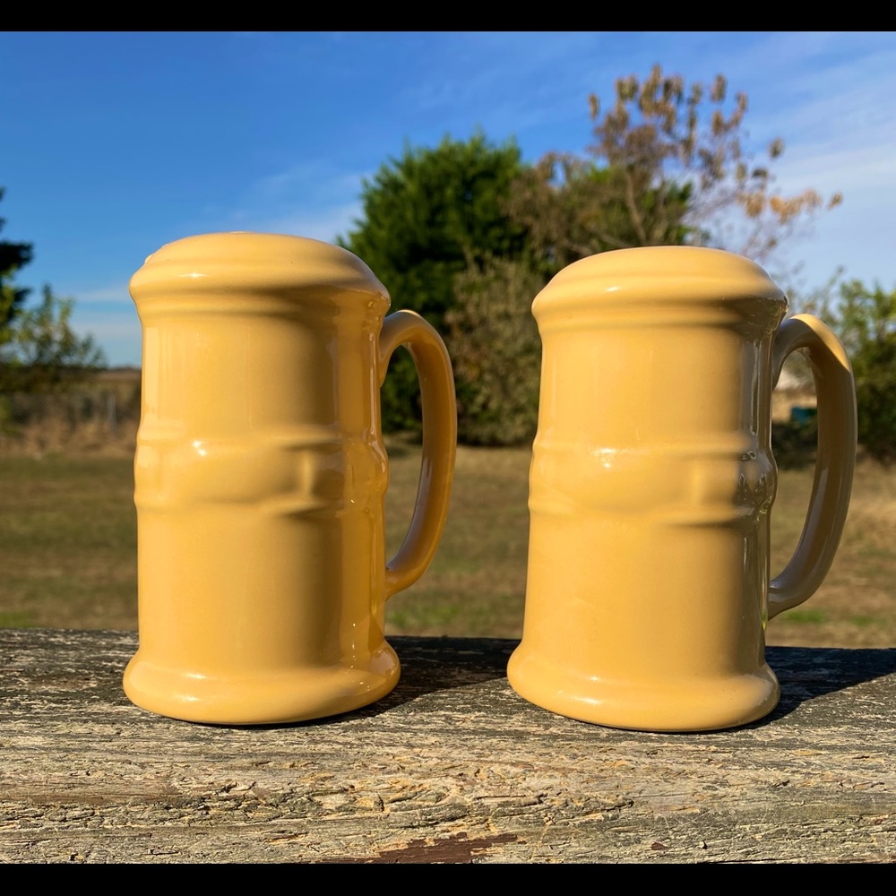 Longaberger Salt and pepper shakers